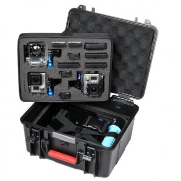 Stor taske til GoPro Hero kameraer + monteringsudstyr